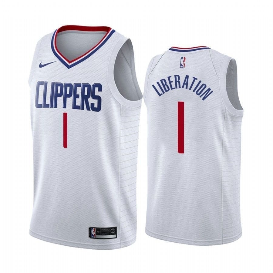 Men's Reggie Jackson Liberation Clippers Association Jersey Multicolor S-3XL