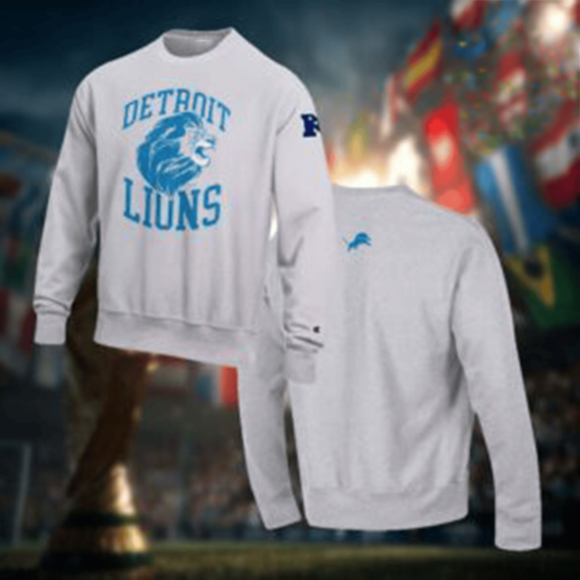 Musemora - Unisex Detroit Lions Sweatshirt