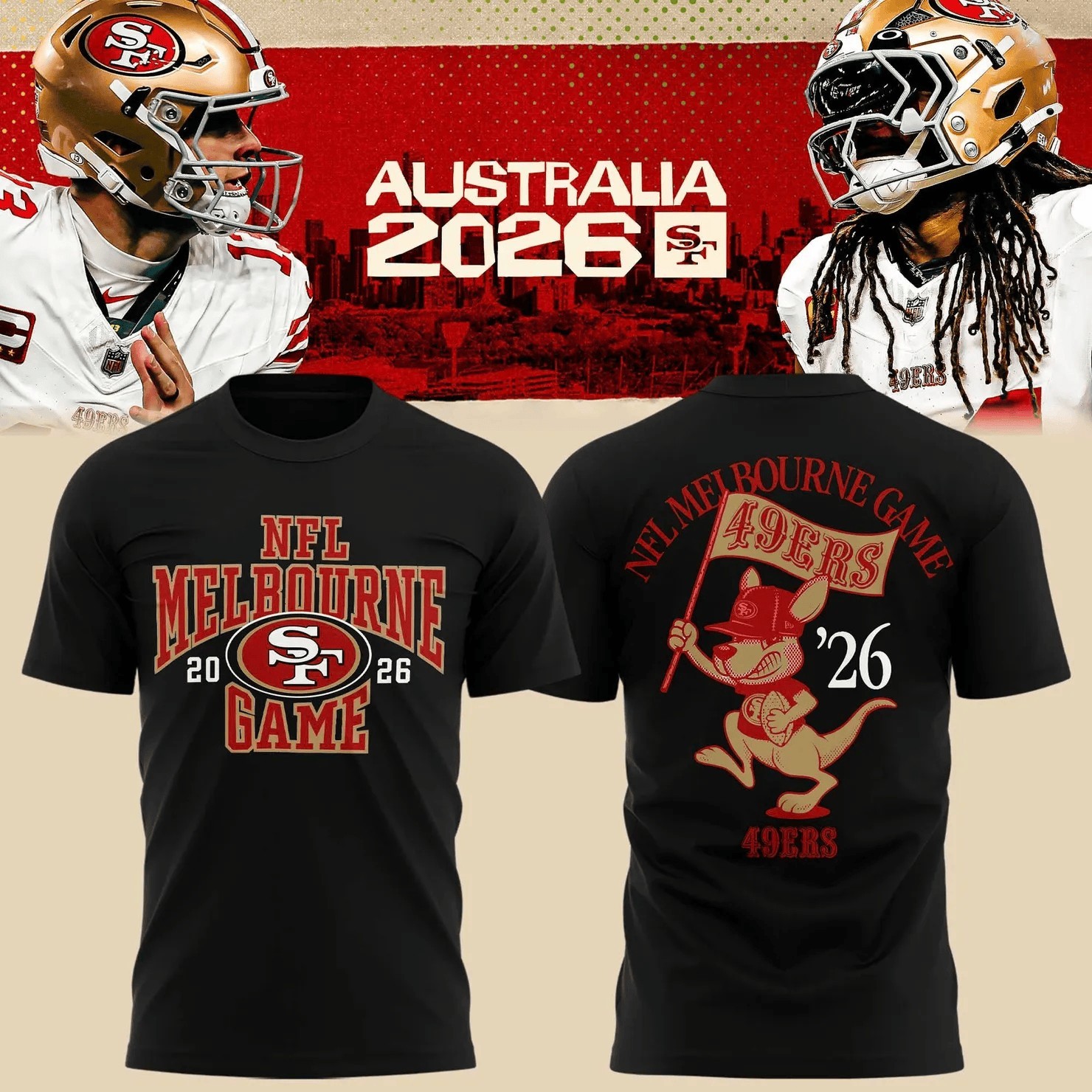 Musemora - Unisex San Francisco 49ers T-Shirt