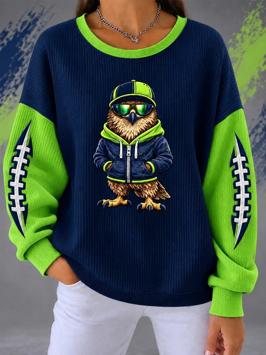Musemora - Unisex Seattle Seahawks Sweatshirt - Game Day Football