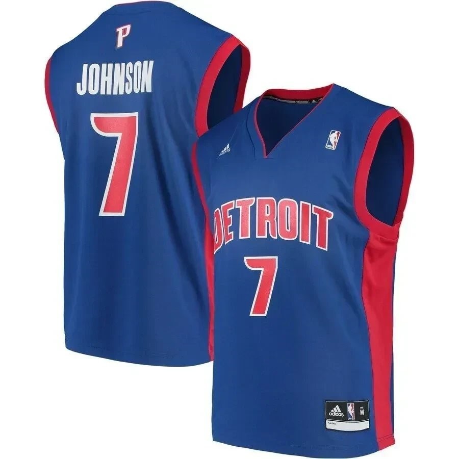 Stanley Johnson Detroit Pistons Road Jersey Blue Unisex Adult Sizes S-3XL