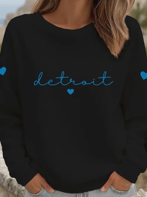 Musemora - Women's Detroit Lions Sweatshirt - Football