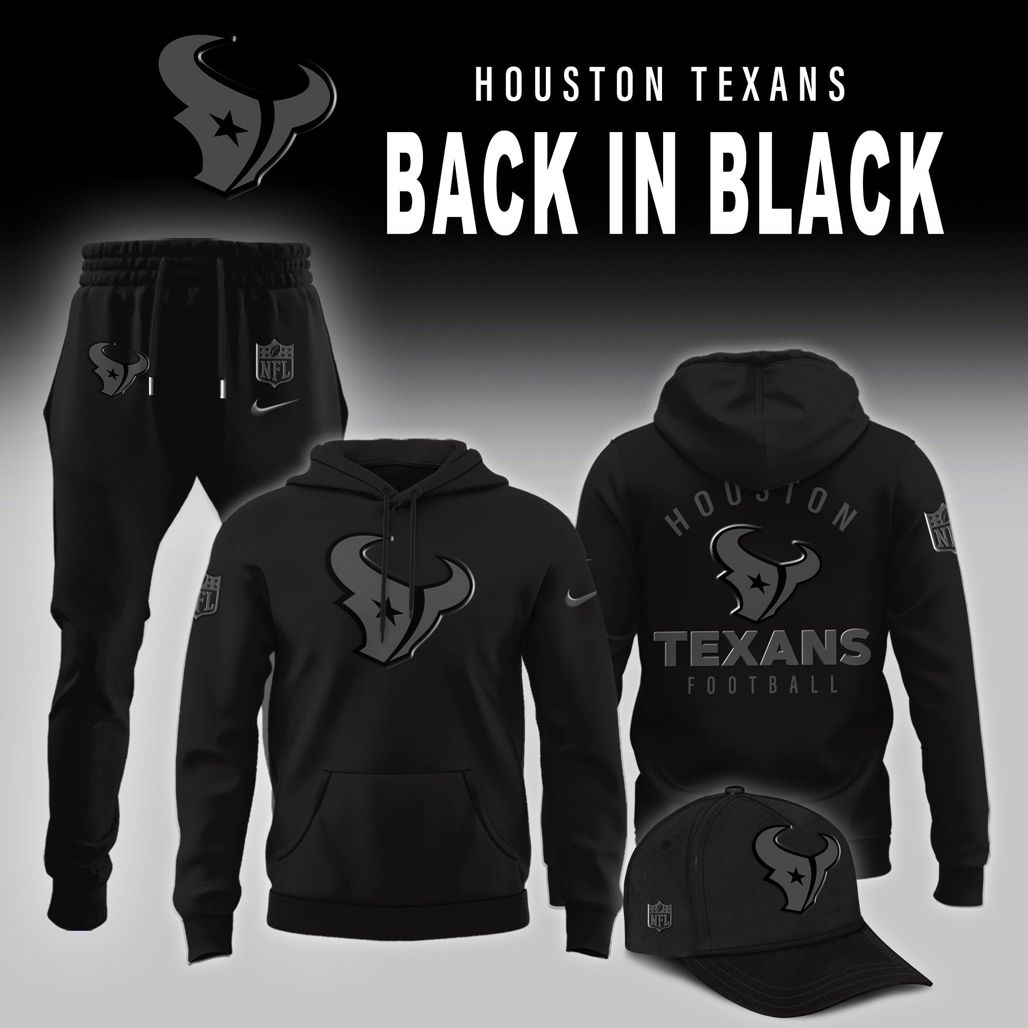 Musemora - Unisex Houston Texans Hoodie - Football