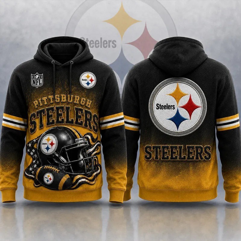 Musemora - Unisex Pittsburgh Steelers Hoodie - Game Day Football