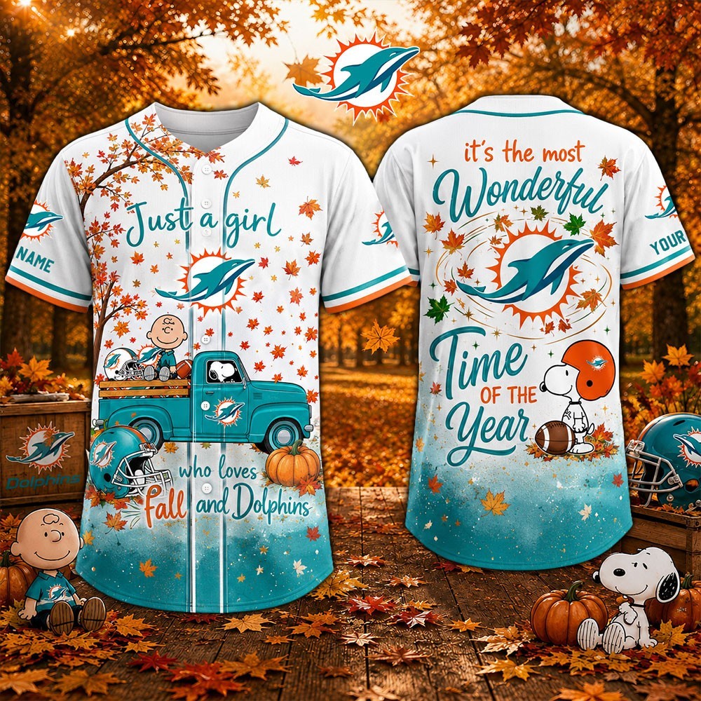 Musemora - Unisex Miami Dolphins Jersey