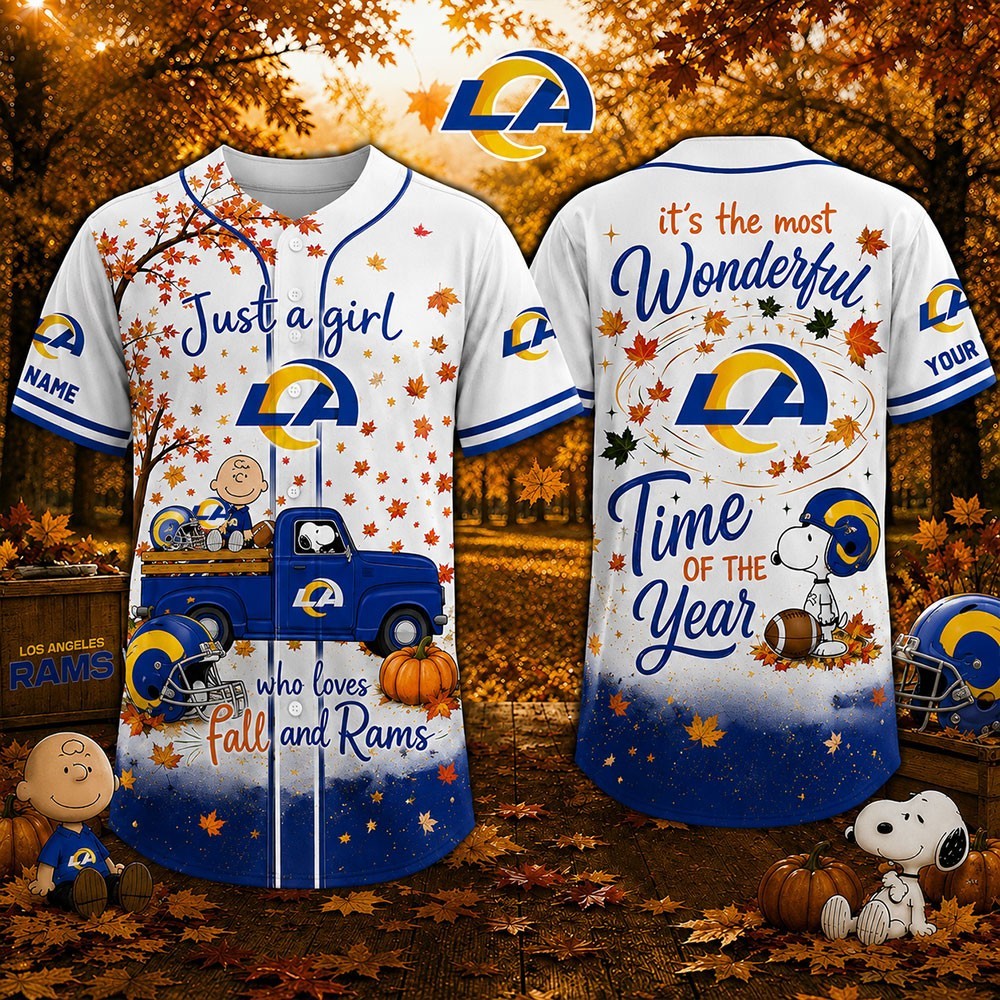 Musemora - Unisex Los Angeles Rams Jersey