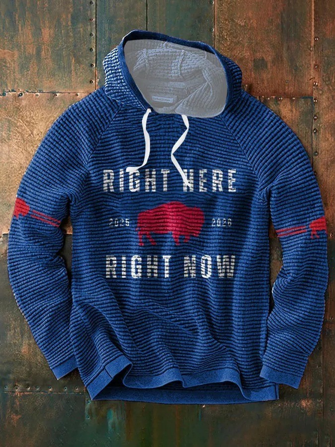 Musemora - Men's Buffalo Bills Hoodie - Game Day Football