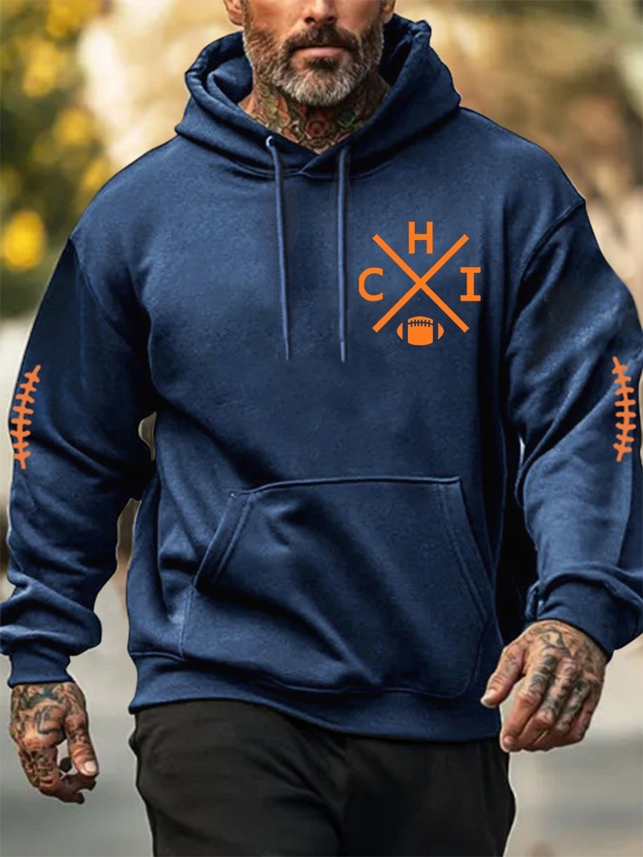 Musemora - Unisex Chicago Bears Hoodie - Game Day Football