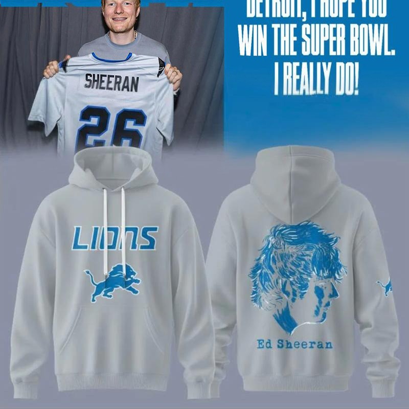 Musemora - Unisex Detroit Lions Hoodie - Super Bowl