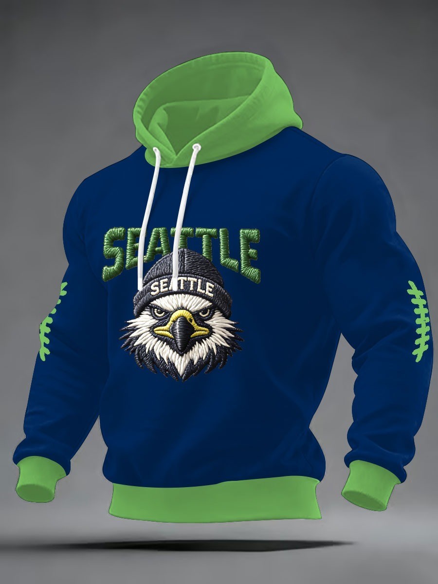 Musemora - Unisex Seattle Seahawks Hoodie - Mascot