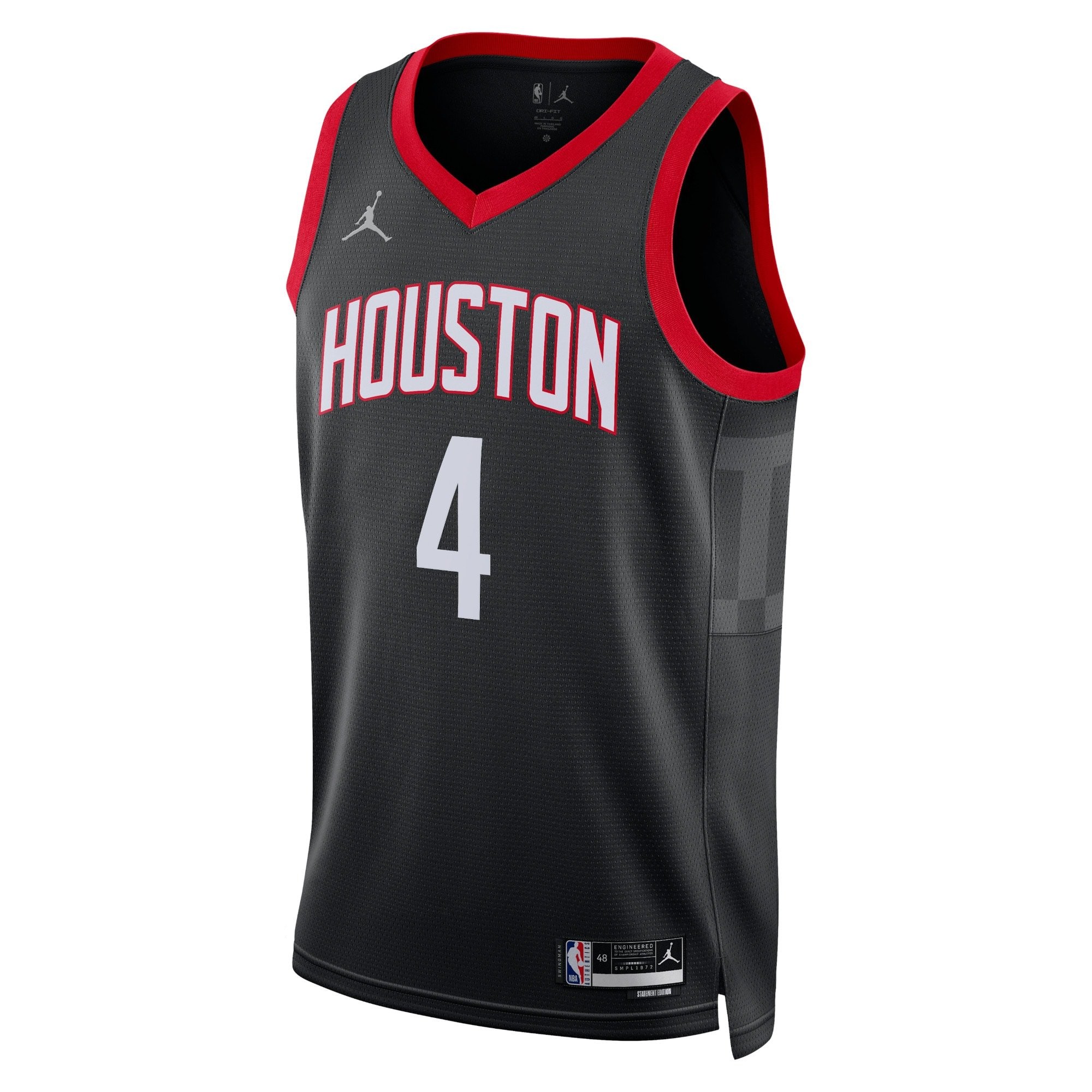 Houston Rockets Jordan Statement Edition Swingman Jersey Black Jalen Green Unisex