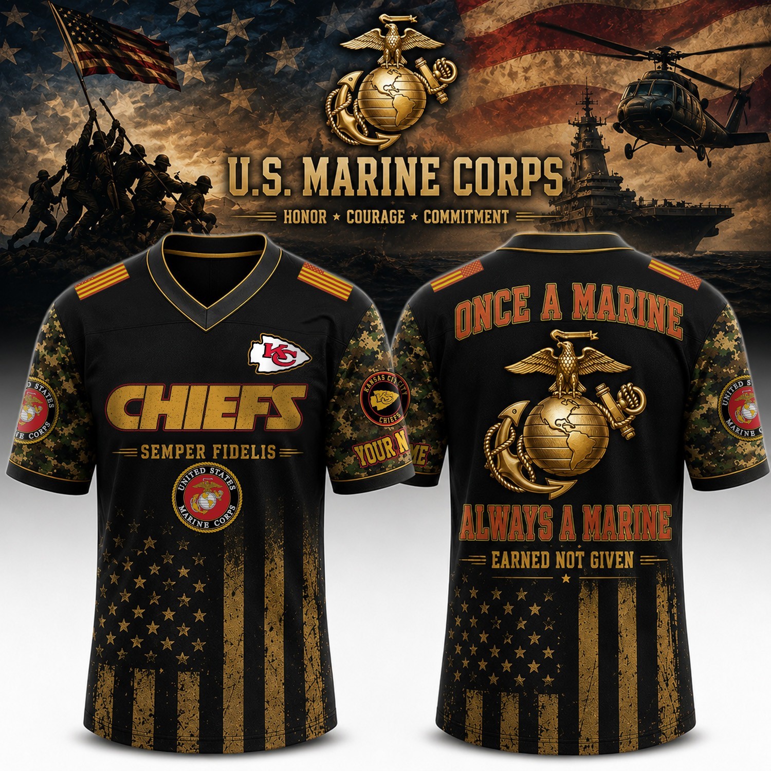 Musemora - Unisex Kansas City Chiefs Jersey