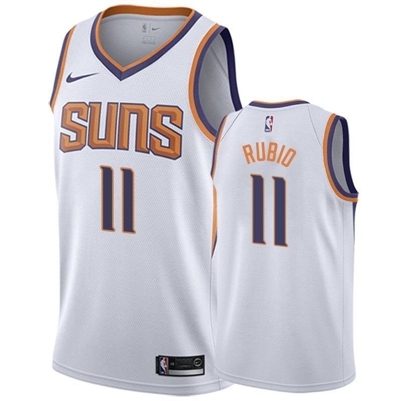 Men's Phoenix Suns Ricky Rubio #11 Association Edition Basketball Jersey