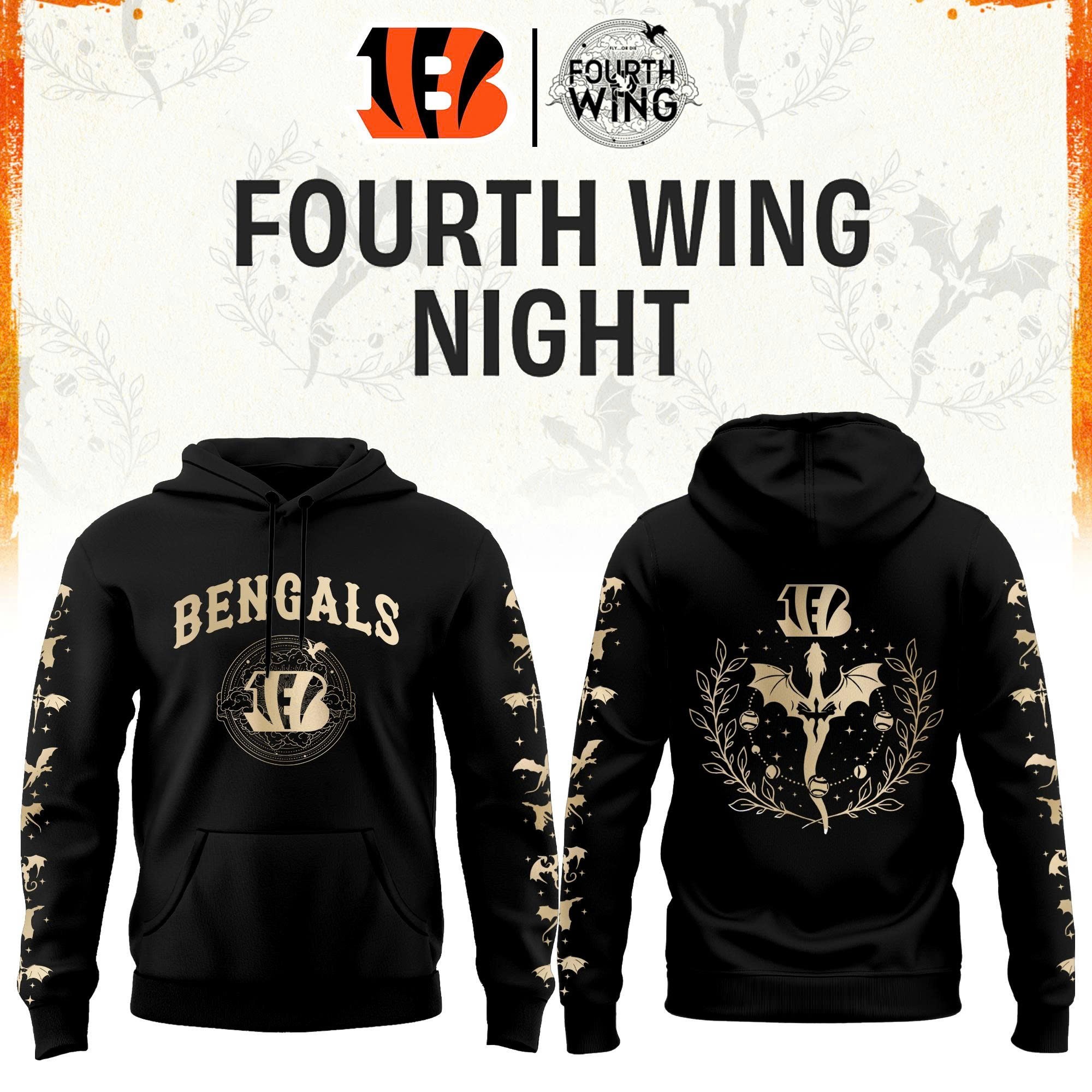 Musemora - Unisex Cincinnati Bengals Hoodie