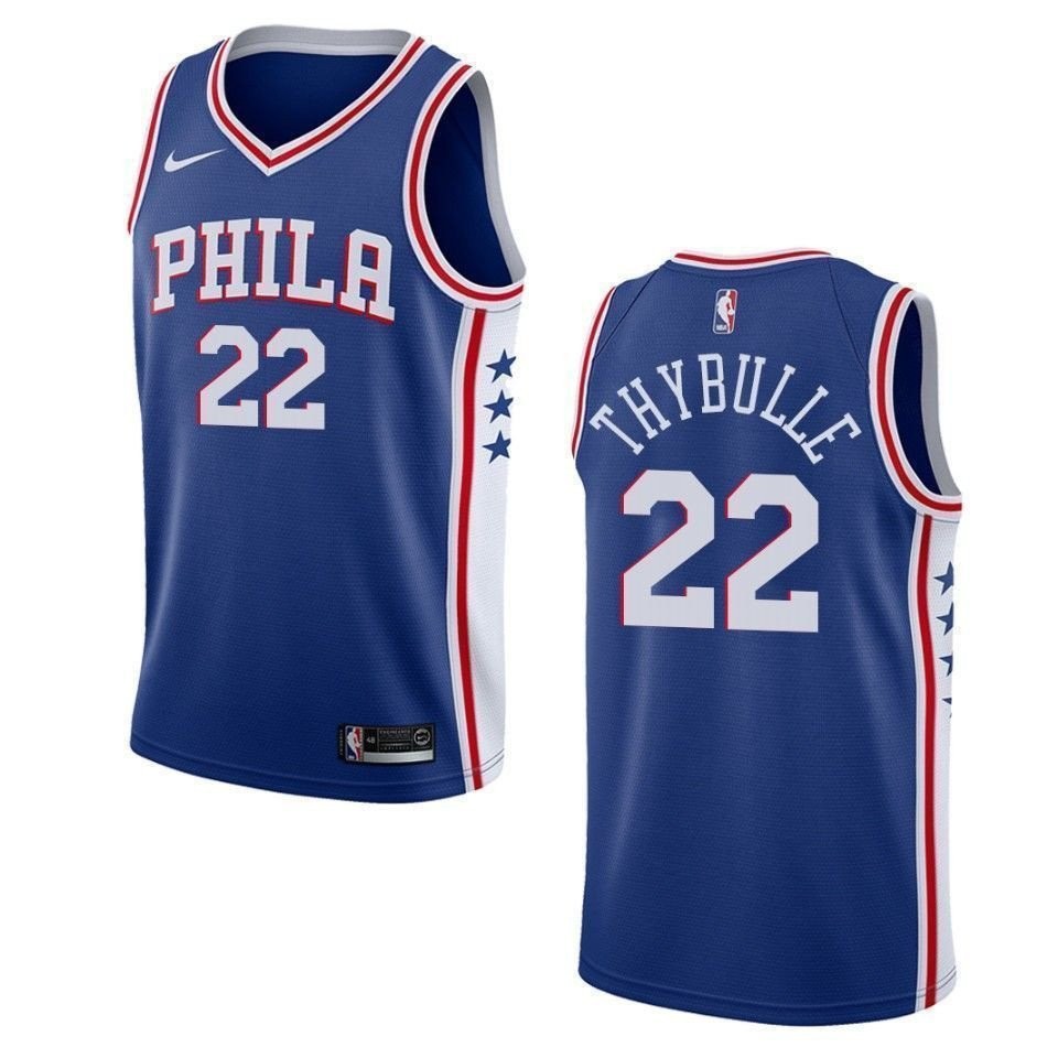 Men's Philadelphia 76ers Matisse Thybulle #22 Icon Swingman Jersey Blue