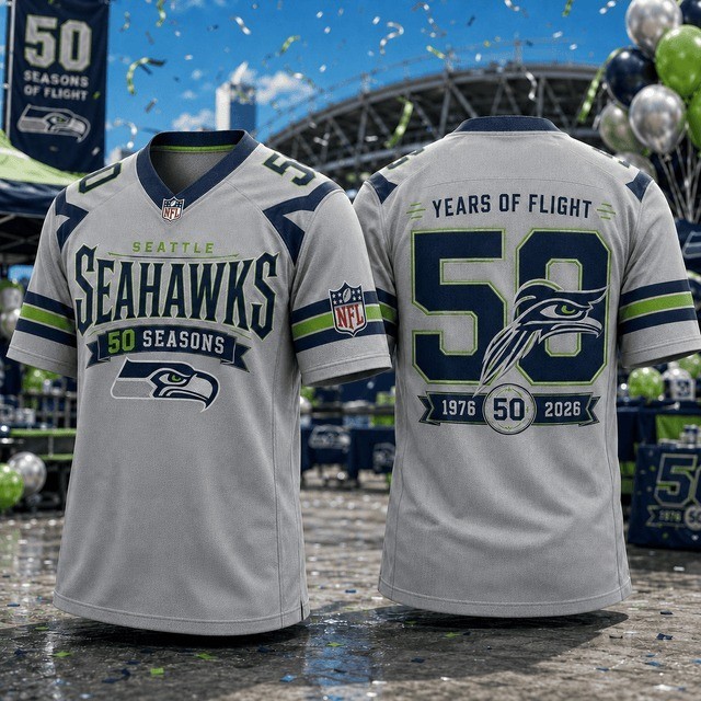 Musemora - Men's Seattle Seahawks Jersey
