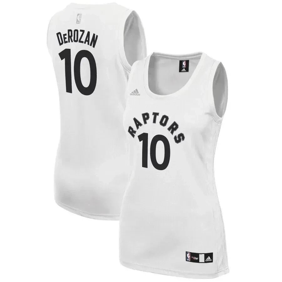 DeMar DeRozan Toronto Raptors Women's Fashion Jersey White
