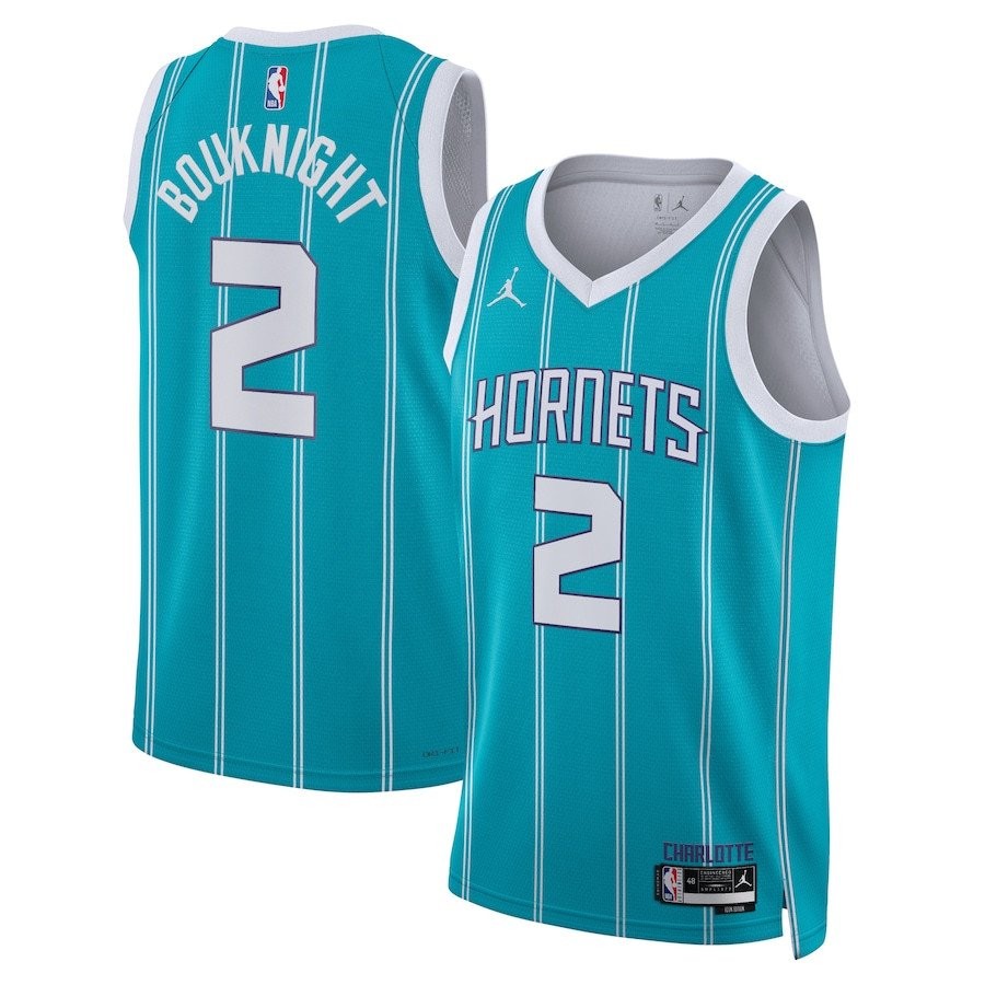 James Bouknight 2 Charlotte Hornets Unisex Swingman Jersey Icon Edition Teal