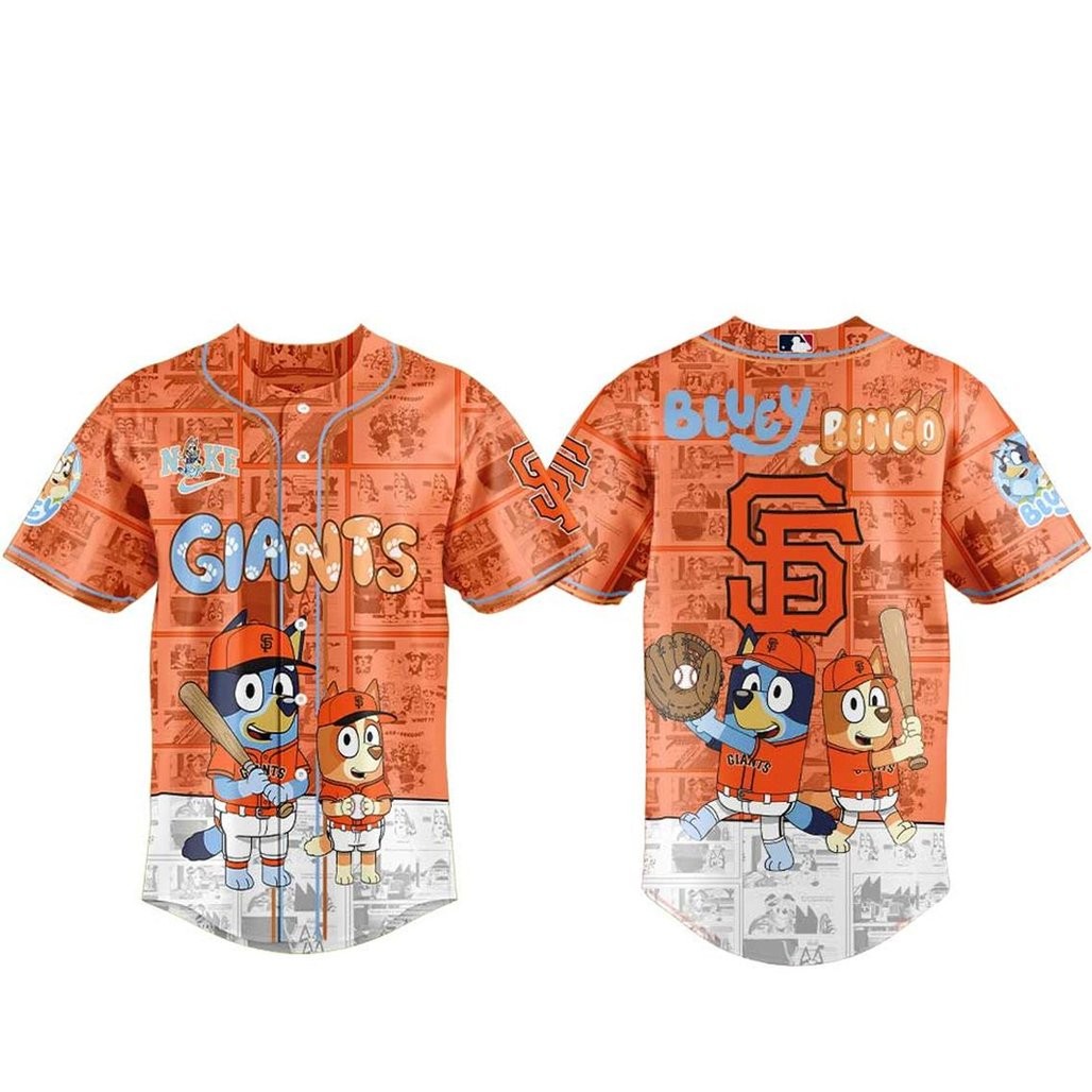 San Francisco Giants x Bluey And Bingo 2026 Night Baseball Jersey
