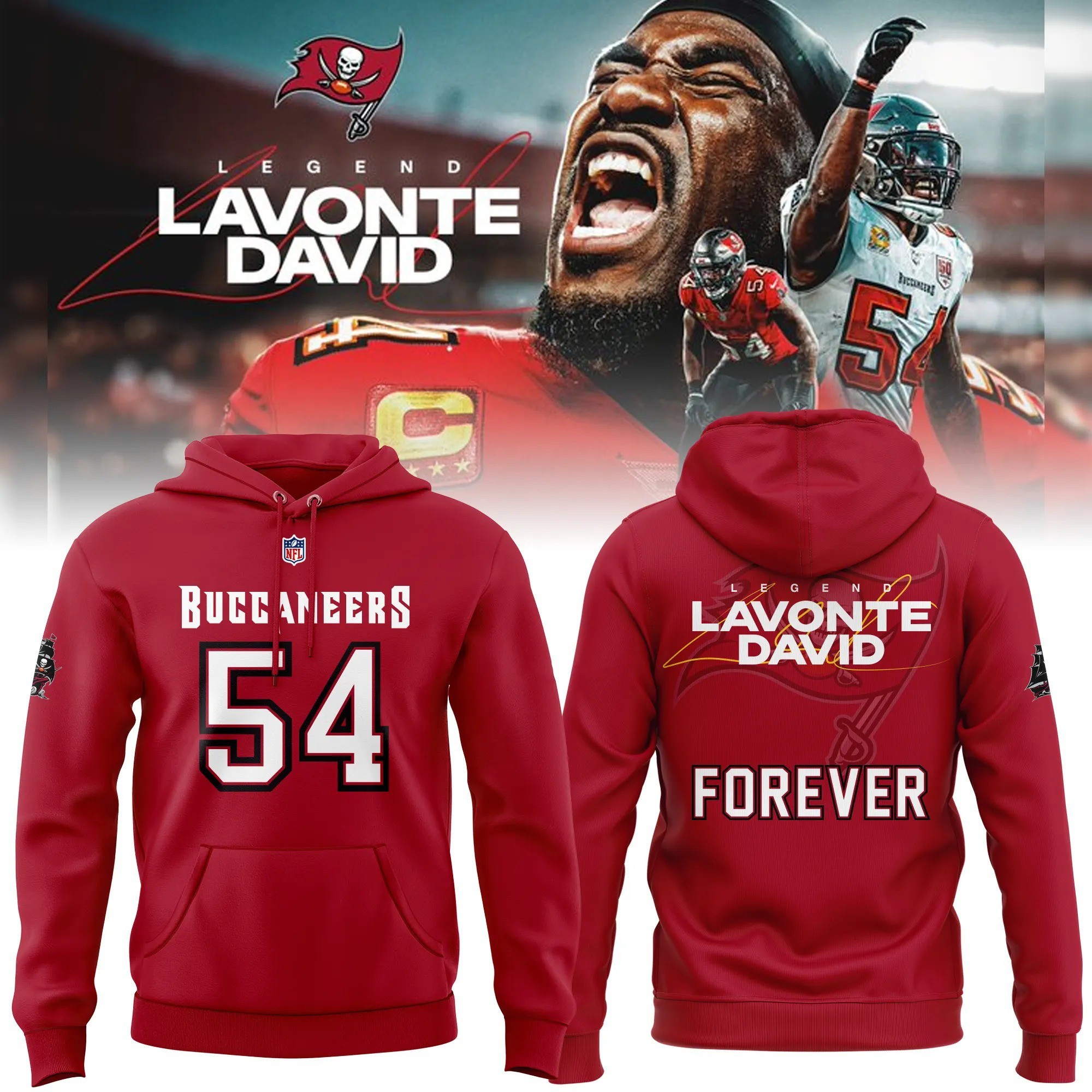 Musemora - Unisex Tampa Bay Buccaneers Hoodie
