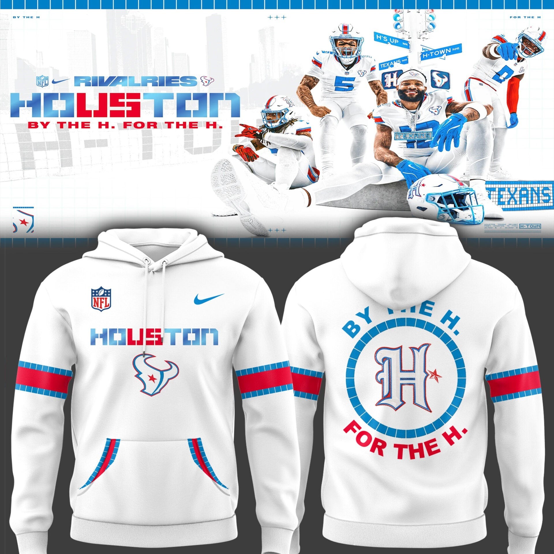 Musemora - Unisex Houston Texans Hoodie - Football