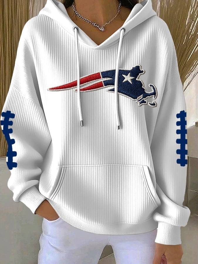 Musemora - Women's New England Patriots Hoodie