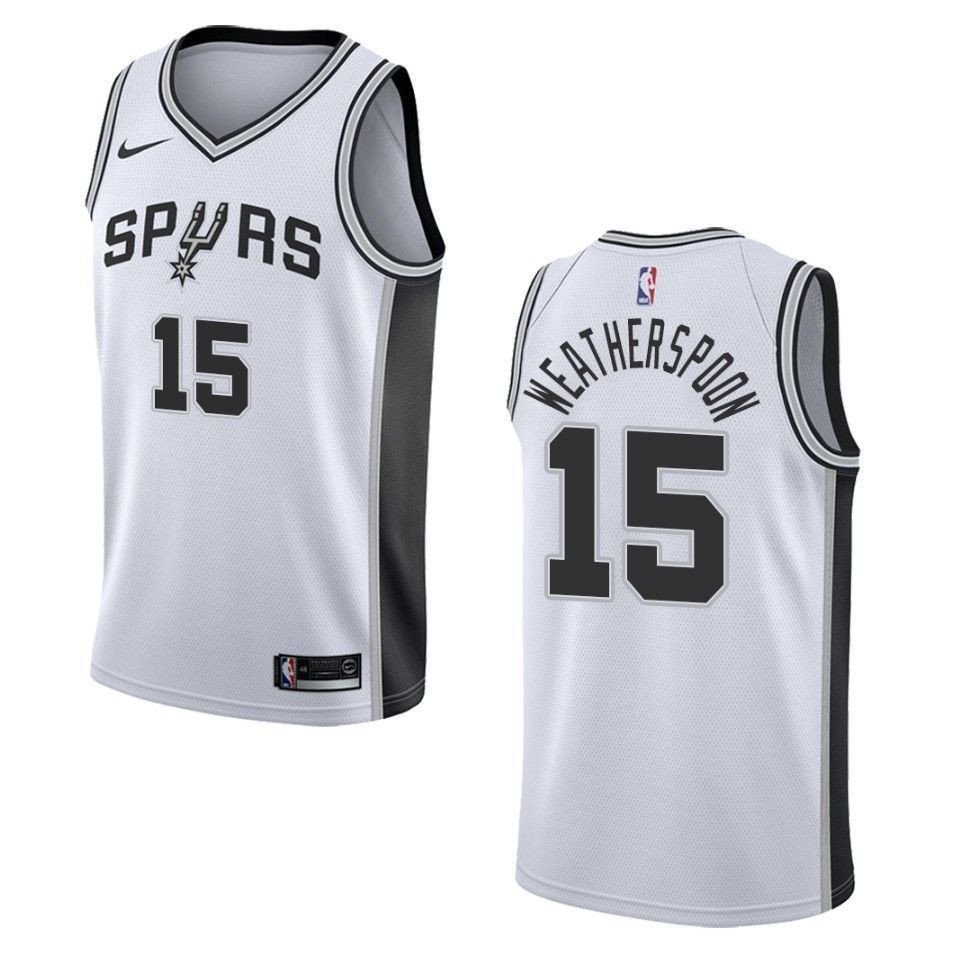 Men's San Antonio Spurs Quinndary Weatherspoon Association Swingman Jersey White - Size S-3XL