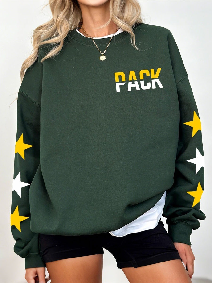 Musemora - Unisex Green Bay Packers Sweatshirt - Game Day Football