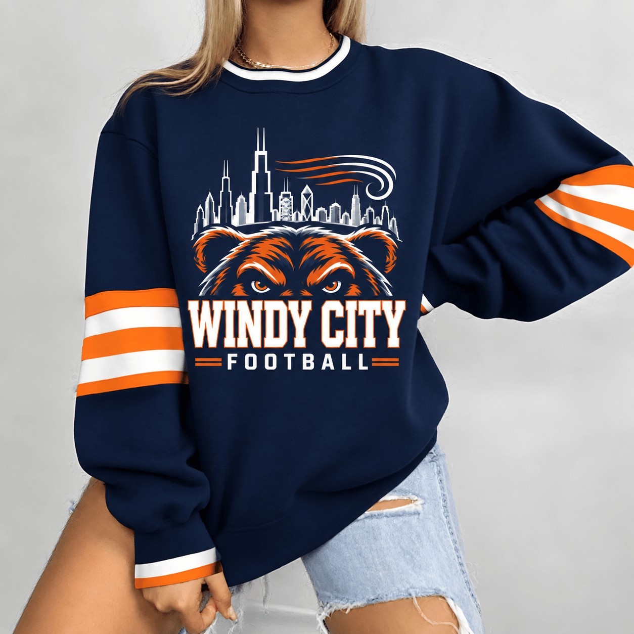 Musemora - Unisex Chicago Bears Sweatshirt - Football