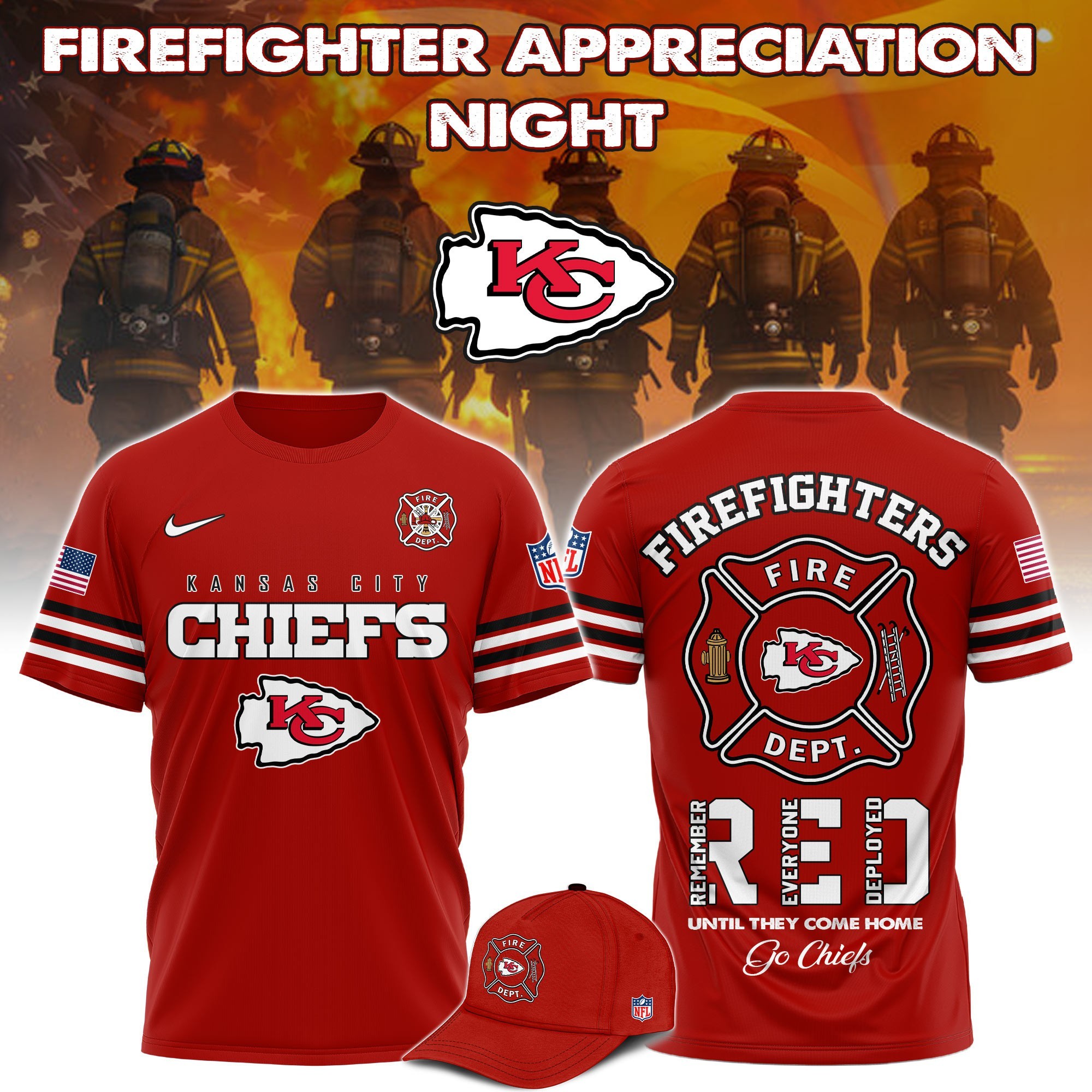 Musemora - Unisex Kansas City Chiefs T-Shirt