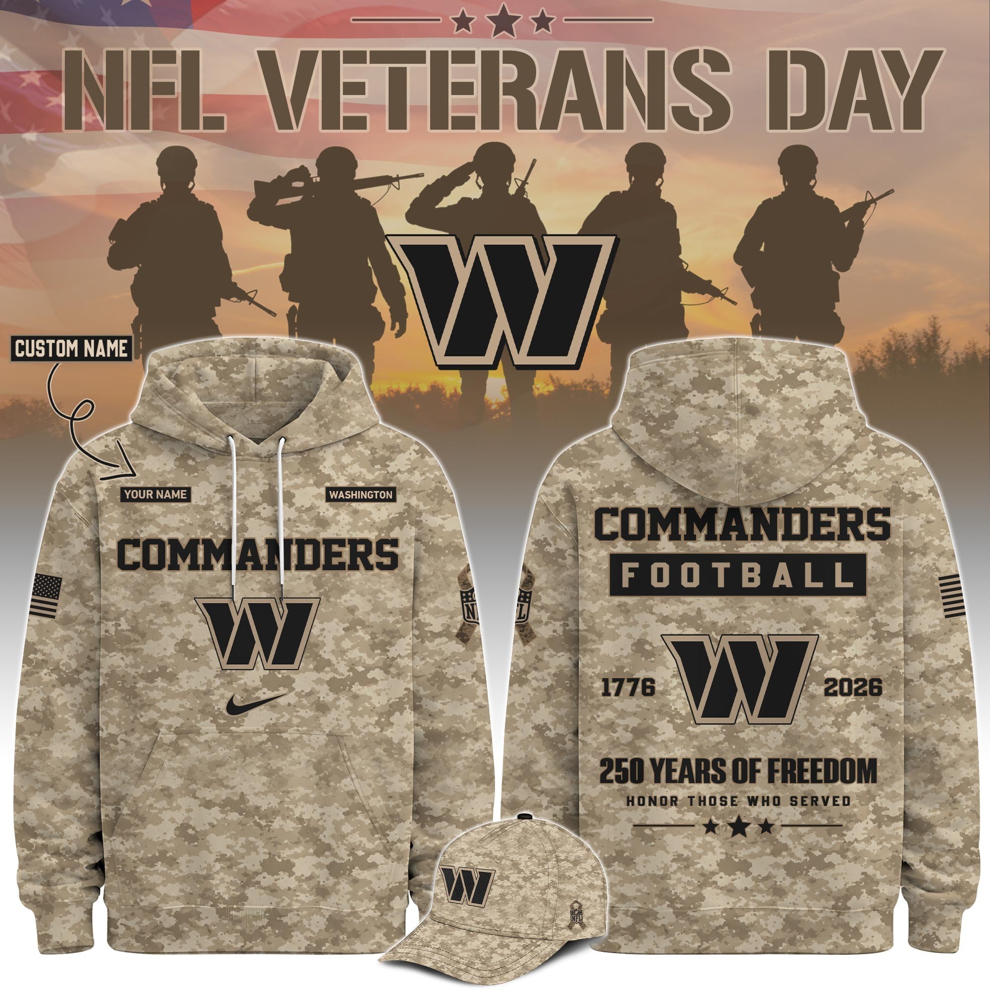 Musemora - Unisex Washington Commanders Hoodie