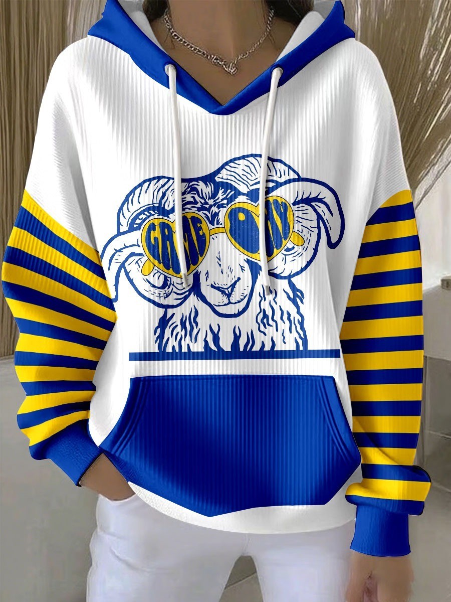 Musemora - Unisex Los Angeles Rams Hoodie - Game Day Football