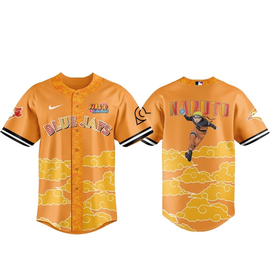 Toronto Blue Jays x Naruto Night 2026 Baseball Jersey Version 2