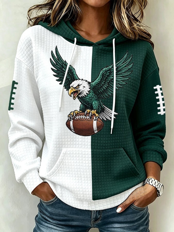 Musemora - Women's Philadelphia Eagles Hoodie - Football Mascot