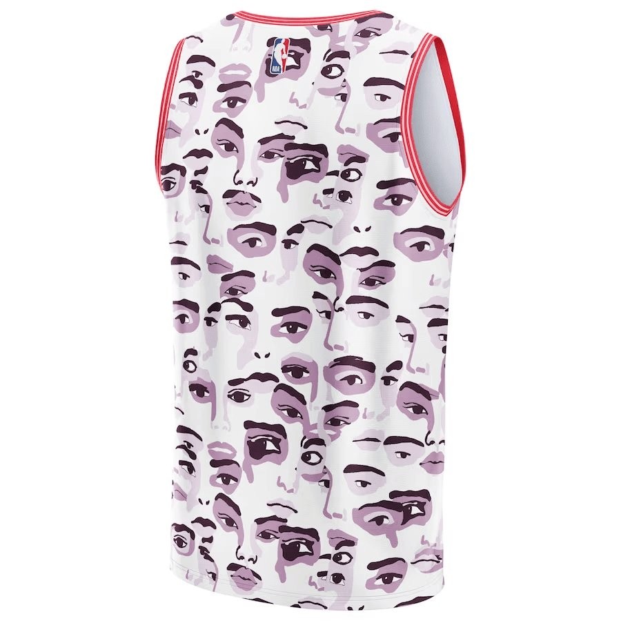 Toronto Raptors NBA & KidSuper Studios Unisex Hometown Jersey - White - Image 3