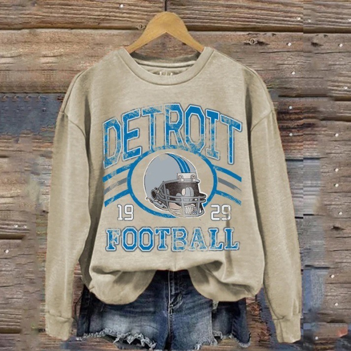 Musemora - Unisex Detroit Lions Sweatshirt - Football
