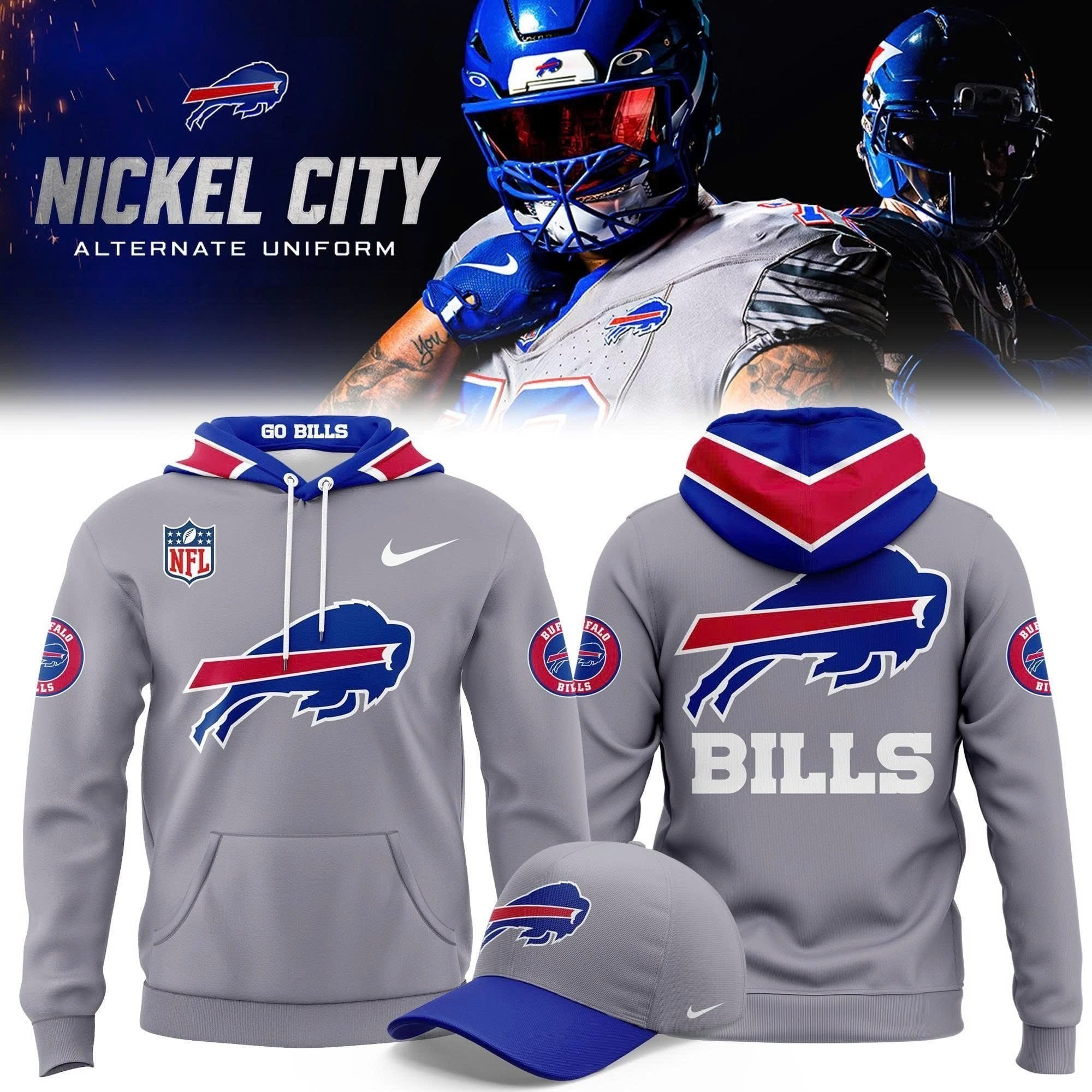 Musemora - Unisex Buffalo Bills Hoodie - Football