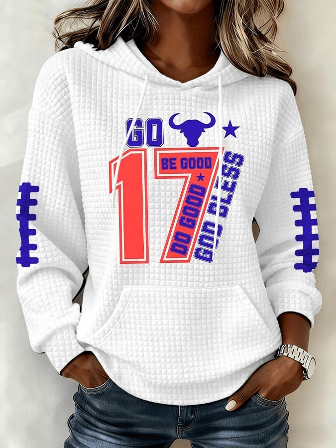 Musemora - Women's Buffalo Bills Hoodie - Football