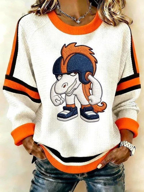 Musemora - Unisex Denver Broncos Sweatshirt - Football