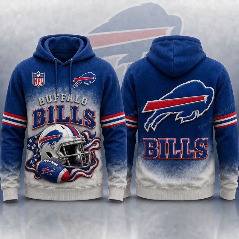 Musemora - Unisex Buffalo Bills Hoodie - Game Day Football