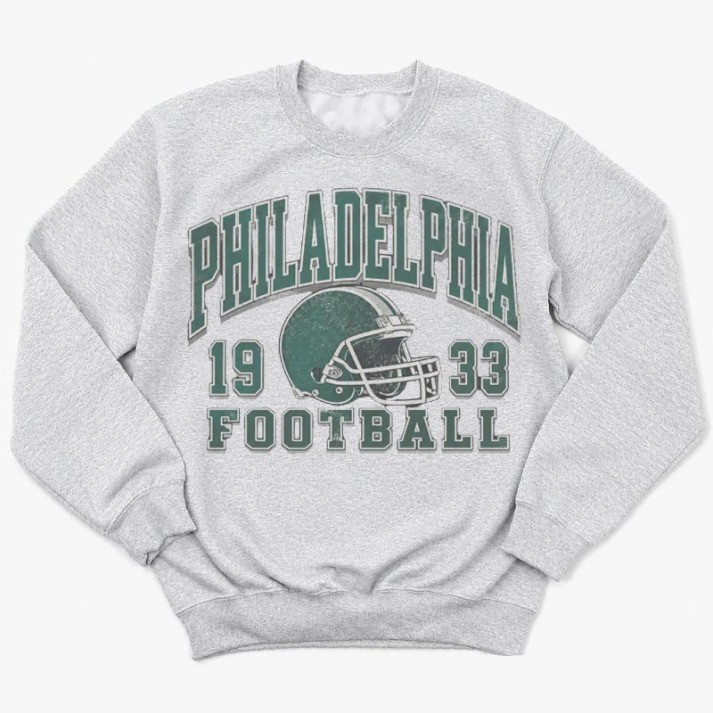 Musemora - Women's Philadelphia Eagles Sweatshirt - Football Fan Gear