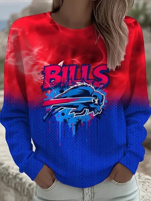 Musemora - Unisex Buffalo Bills Sweatshirt - Game Day Football