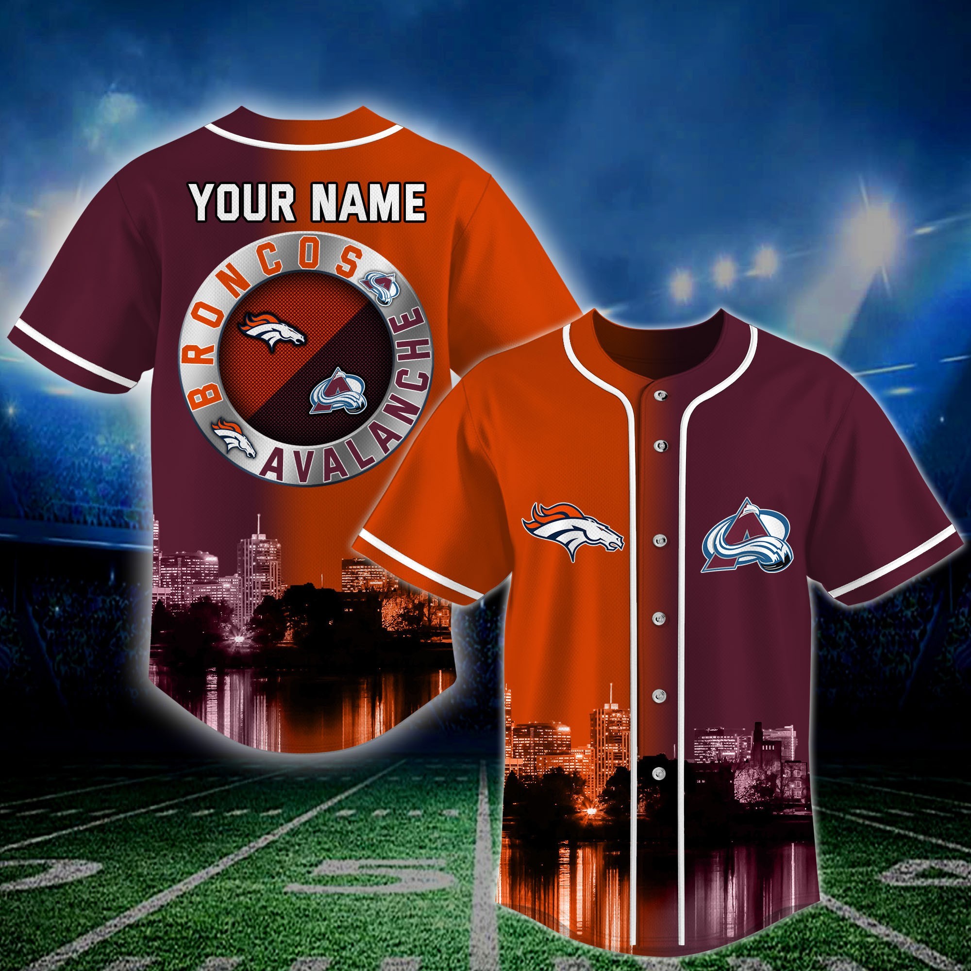Musemora - Unisex Denver Broncos Jersey - Game Day