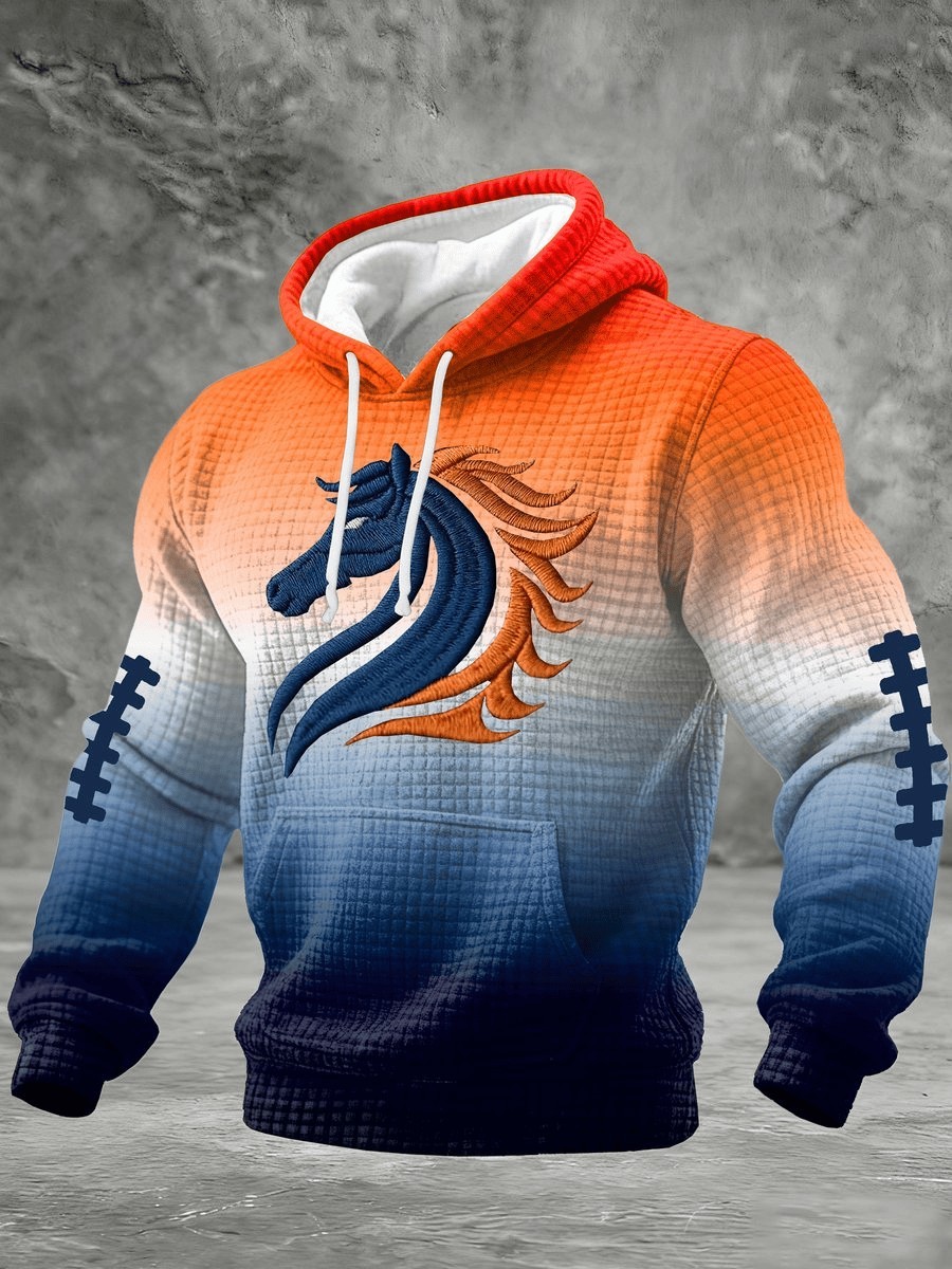 Musemora - Unisex Denver Broncos Hoodie - Football