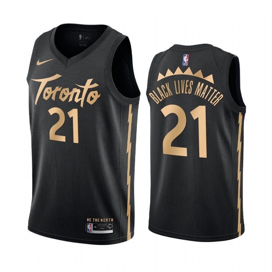 Matt Thomas Black Lives Matter Raptors City Multicolor Unisex Jersey