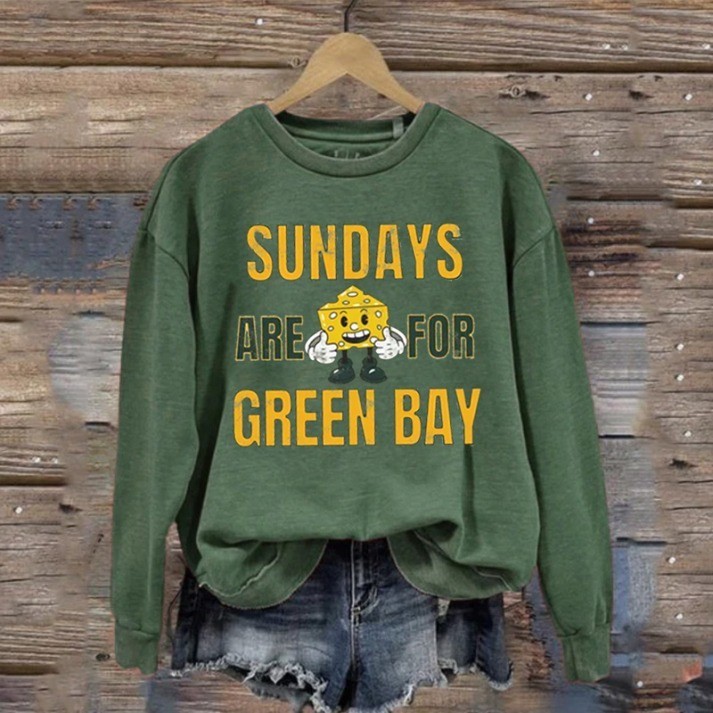 Musemora - Unisex Green Bay Packers Sweatshirt - Football