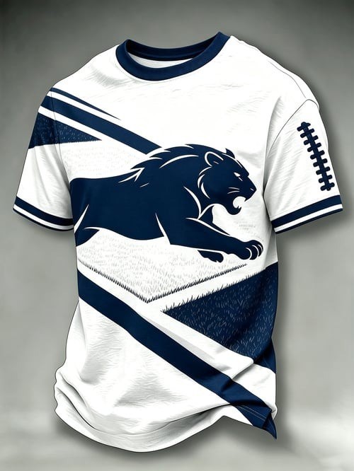 Musemora - Unisex Detroit Lions T-Shirt - Football