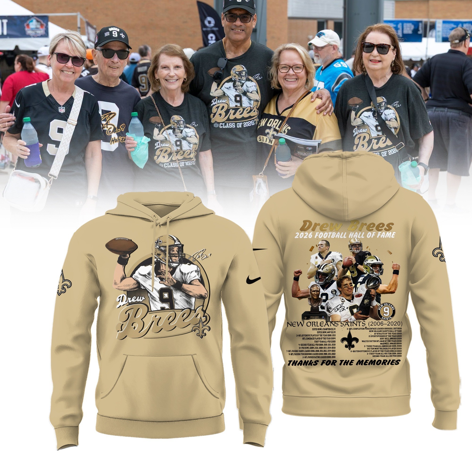 Musemora - Men's New Orleans Saints Hoodie