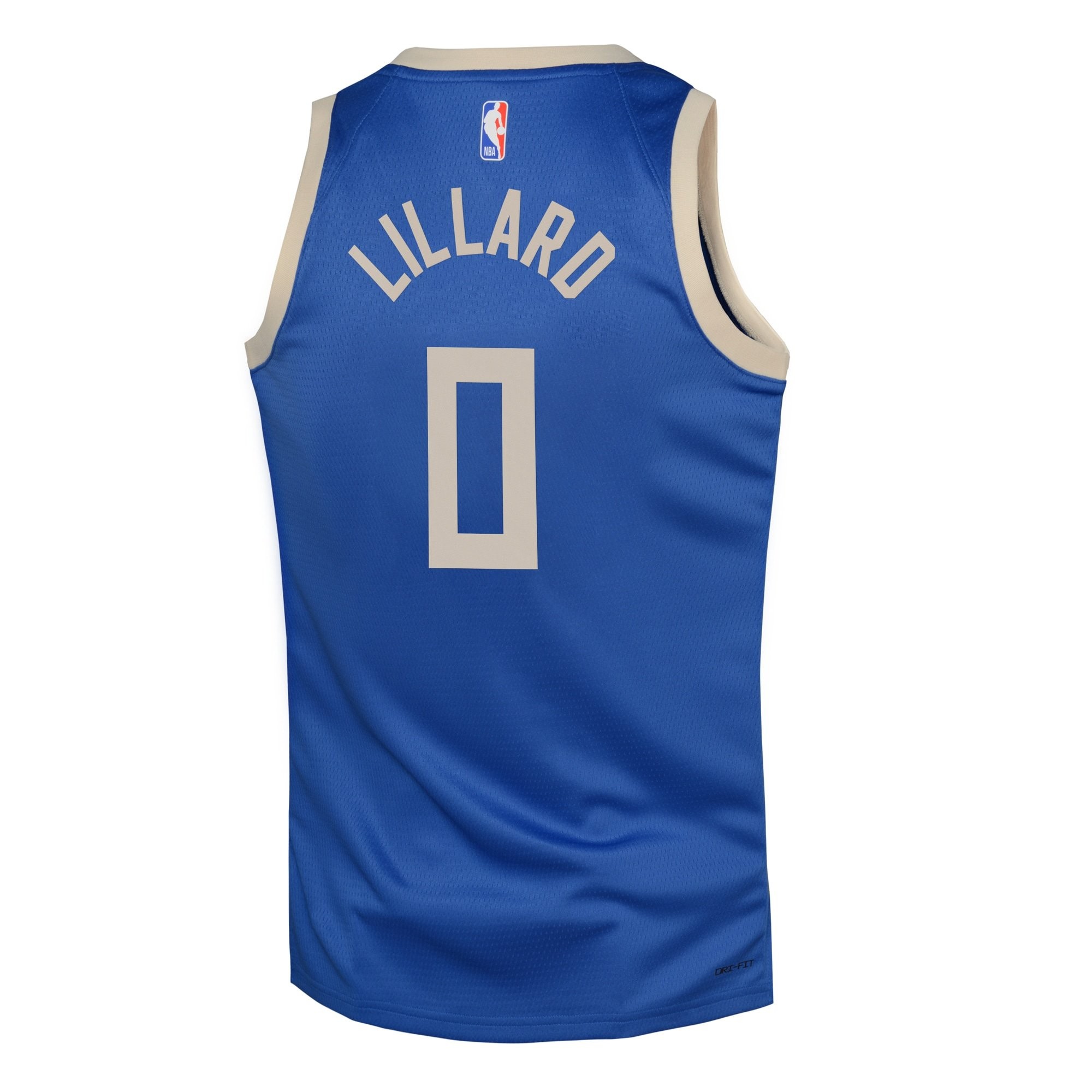 Milwaukee Bucks City Edition Swingman Jersey 2024 Royal Damian Lillard Youth S-3XL - Image 3