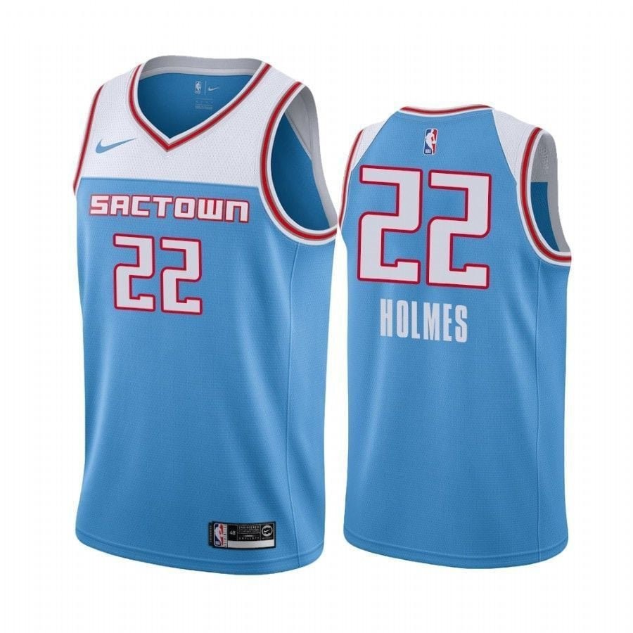 Men's Sacramento Kings Richaun Holmes 22 City Edition Basketball Jersey